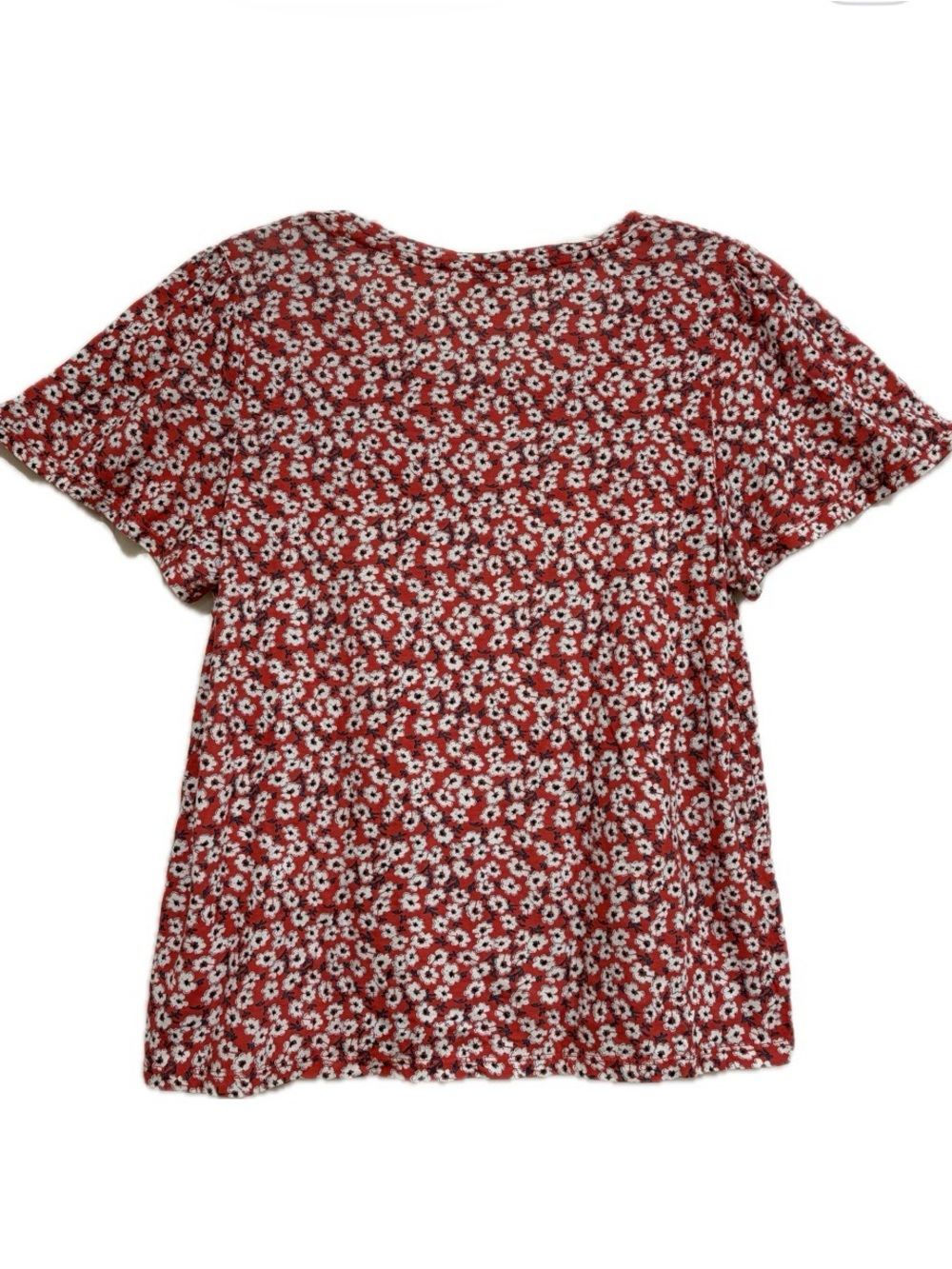Lucky Brand Ditsy Daisy Floral Tee | Size Large - Picture 4 of 7